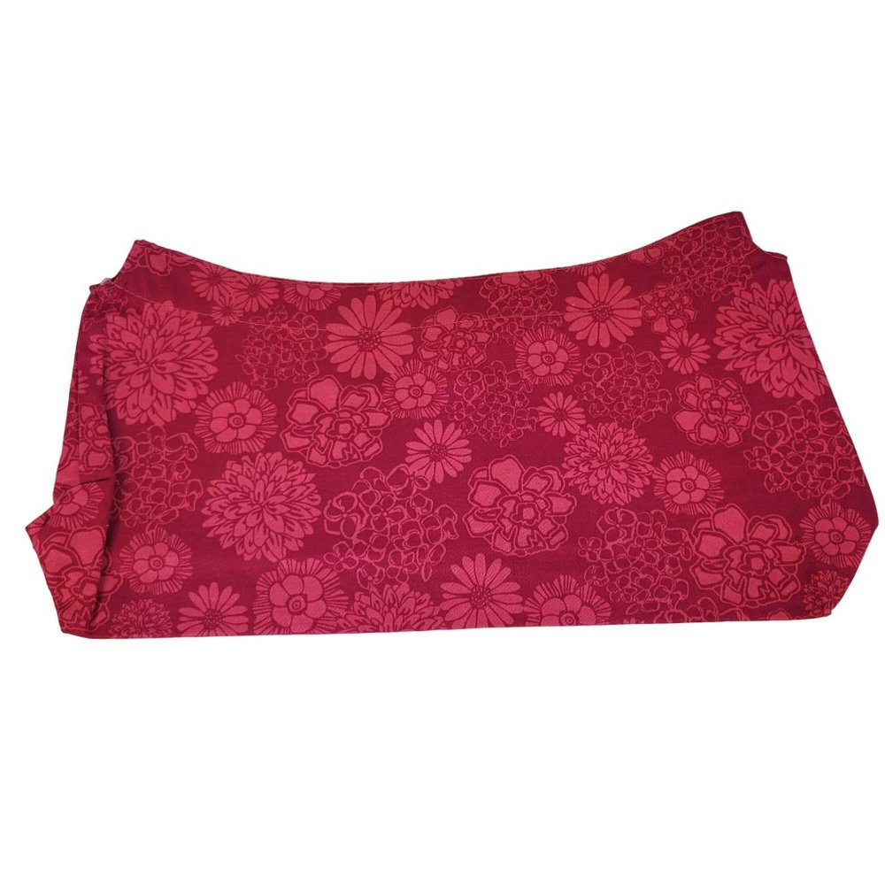 Thirty-One Fitted Purse Skirt Bicolor Floral New In Package